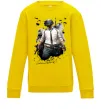 Детский Свитшот Pubg hero Солнечно желтый фото