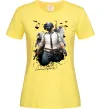 Женская футболка Pubg hero Лимонный фото