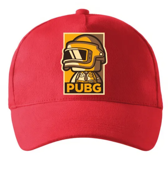 Кепка Pubg tiny Красный фото