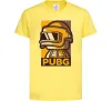 Детская футболка Pubg tiny Лимонный фото