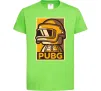 Детская футболка Pubg tiny Лаймовый фото