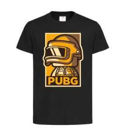 Детская футболка Pubg tiny Черный фото