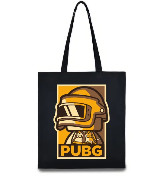 Эко-сумка Pubg tiny Черный фото