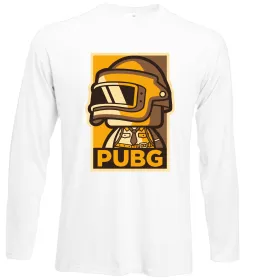 Лонгслив Pubg tiny Белый фото