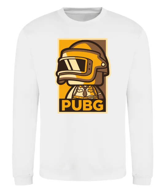 Свитшот Pubg tiny Белый фото
