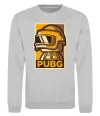 Свитшот Pubg tiny Серый меланж фото