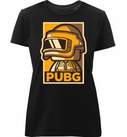 Женская премиум футболка Pubg tiny