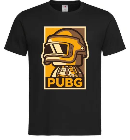 Мужская футболка Pubg tiny Черный фото