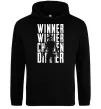 Женская толстовка (худи) PUBG Winner Черный фото