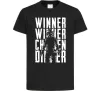 Детская футболка PUBG Winner Черный фото