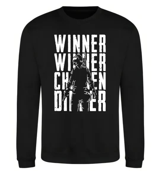 Свитшот PUBG Winner Черный фото