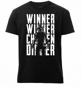 Чоловіча преміум футболка PUBG Winner