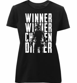 Жіноча преміум футболка PUBG Winner