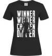 Женская футболка PUBG Winner Черный фото