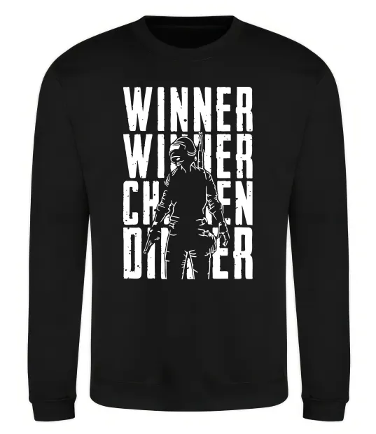 Свитшот PUBG Winner Черный фото