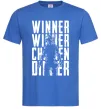 Мужская футболка PUBG Winner Ярко-синий фото