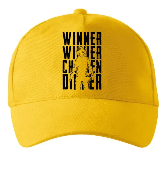 Кепка PUBG Winner Солнечно желтый фото