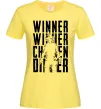 Женская футболка PUBG Winner Лимонный фото