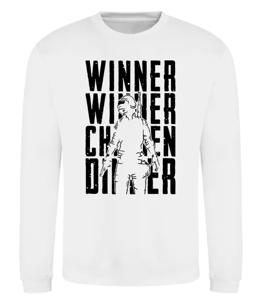 Свитшот PUBG Winner Белый фото