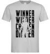 Мужская футболка PUBG Winner Серый фото