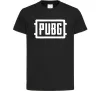 Детская футболка Пабг лого Черный фото