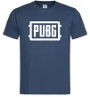 Мужская футболка Пабг лого Темно-синий фото
