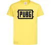 Детская футболка Пабг лого Лимонный фото