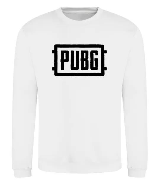 Свитшот Пабг лого Белый фото