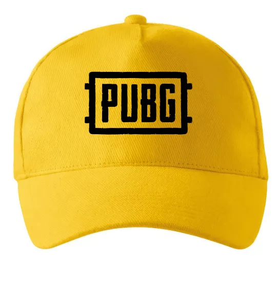 Кепка Пабг лого Солнечно желтый фото