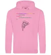 Жіноча толстовка (худі) if stomach empty Рожевий фото