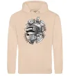 Мужская толстовка (худи) Land Loot Survive Песочный фото