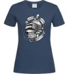 Жіноча футболка Land Loot Survive Темно-синій фото