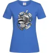 Жіноча футболка Land Loot Survive Яскраво-синій фото