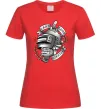 Жіноча футболка Land Loot Survive Червоний фото