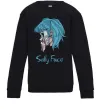Детский Свитшот Саллі Фейс Черный фото