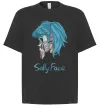 Футболка Оверсайз Саллі Фейс Черный фото