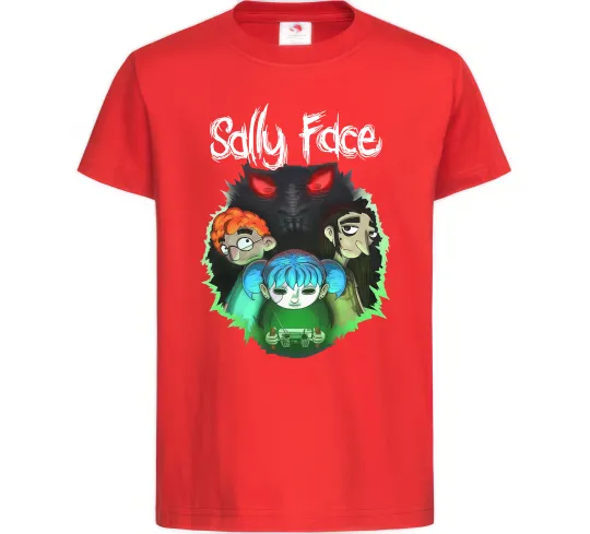 Дитяча футболка Sally Face Червоний фото