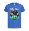 Детская футболка Sally Face Ярко-синий фото