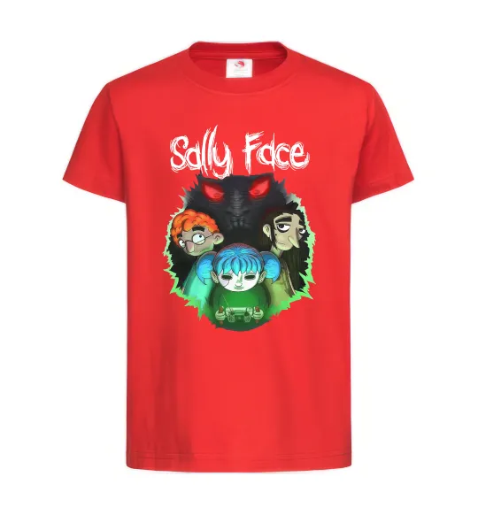 Детская футболка Sally Face Красный фото