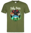 Мужская футболка Sally Face Оливковый фото