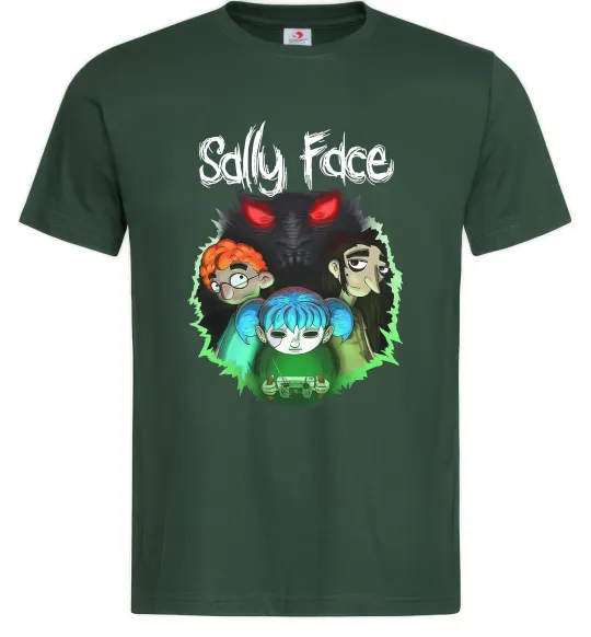 Мужская футболка Sally Face Темно-зеленый фото