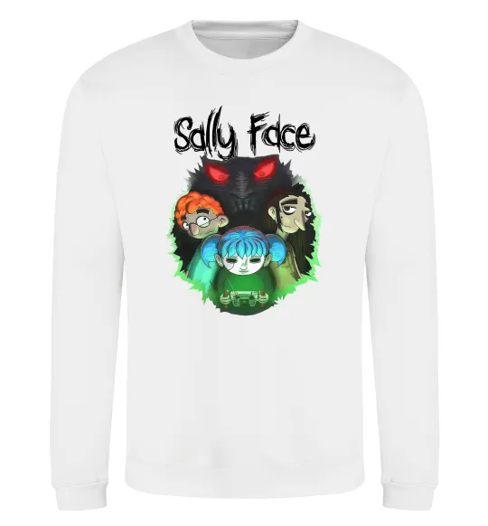 Свитшот Sally Face Белый фото