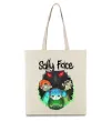 Эко-сумка Sally Face Бежевый фото