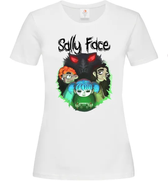 Женская футболка Sally Face Белый фото