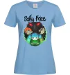 Женская футболка Sally Face Голубой фото