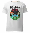 Мужская премиум футболка Sally Face Белый фото