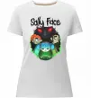 Жіноча преміум футболка Sally Face Білий фото