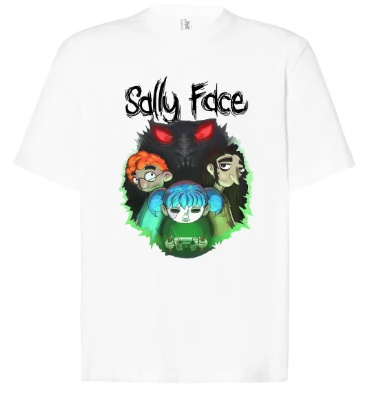 Футболка Оверсайз Sally Face Белый фото