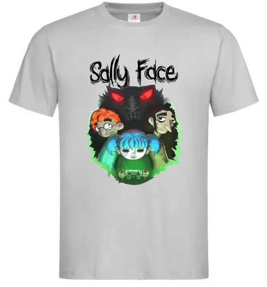 Мужская футболка Sally Face Серый фото