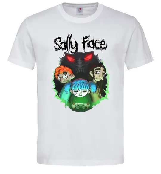 Мужская футболка Sally Face Белый фото